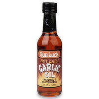 Sun Luck Hot Chilli Garlic Oil - 5 Ounce